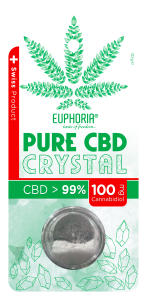 Καθαρός κρύσταλλος CBD 100 mg