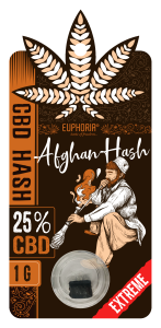 CBD-Haschisch 25 % afghanisch